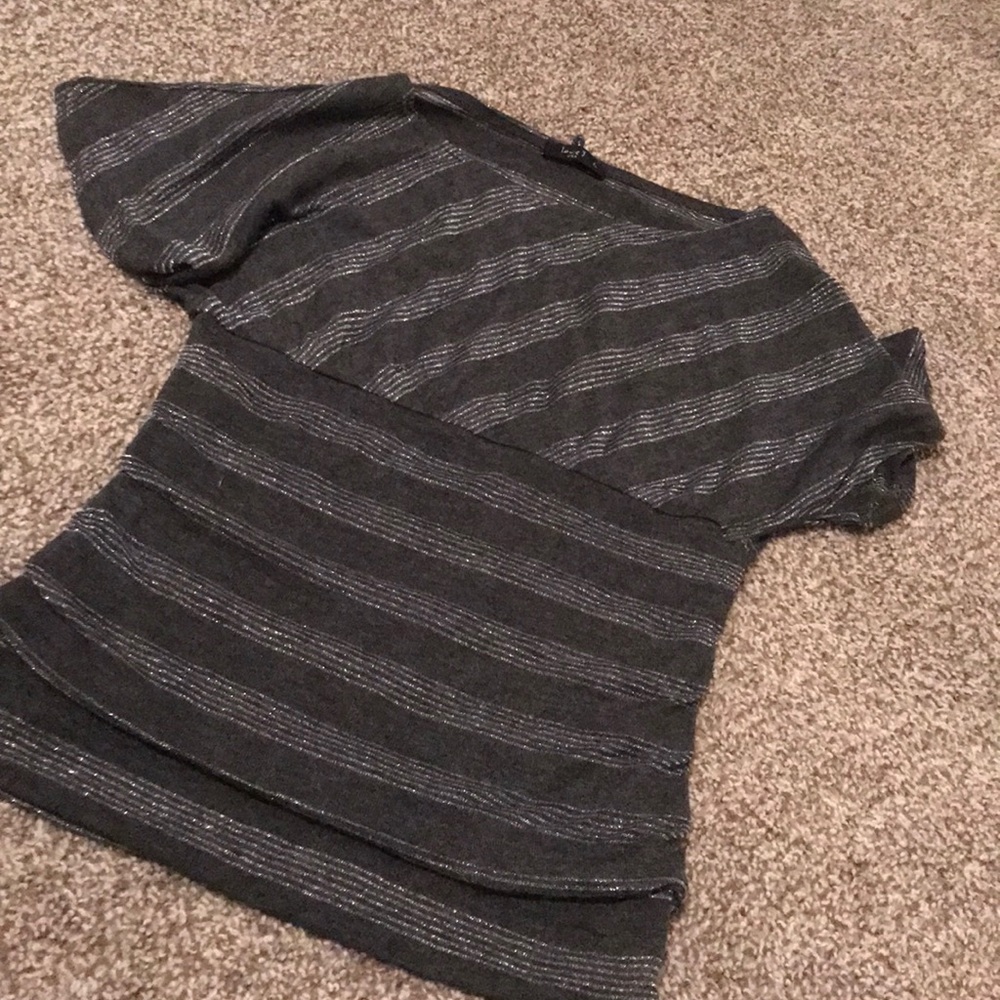 Gray blouse